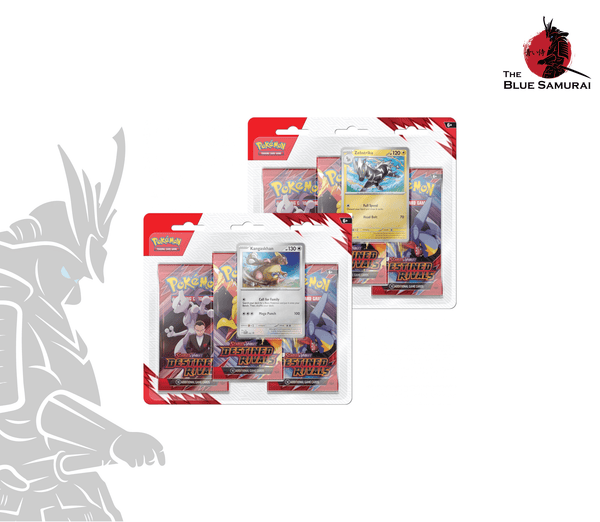 Pokémon Scarlet & Violet Destined Rivals 3-Pack Blister EN (VORBESTELLUNG)