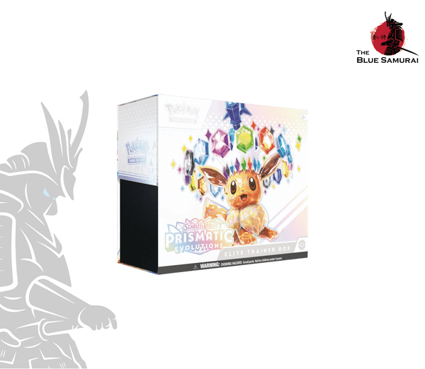 Pokémon Scarlet & Violet Prismatische Entwicklungen Top-Trainer-Box DE VORBESTELLUNG