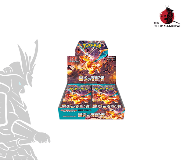 Pokémon Scarlet & Violet Ruler of the Black Flame sv3 Booster Box JP
