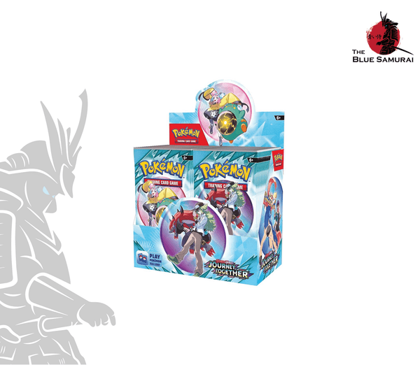 Pokemon TCG Scarlet & Violet Journey Together Display Booster Box EN The Blue Samurai Pokemon TCG Scarlet & Violet Journey Together Display Booster Box EN The Blue Samurai