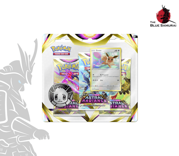 Pokémon Sword & Shield Astral Radiance 3-Pack Blister - Eevee EN