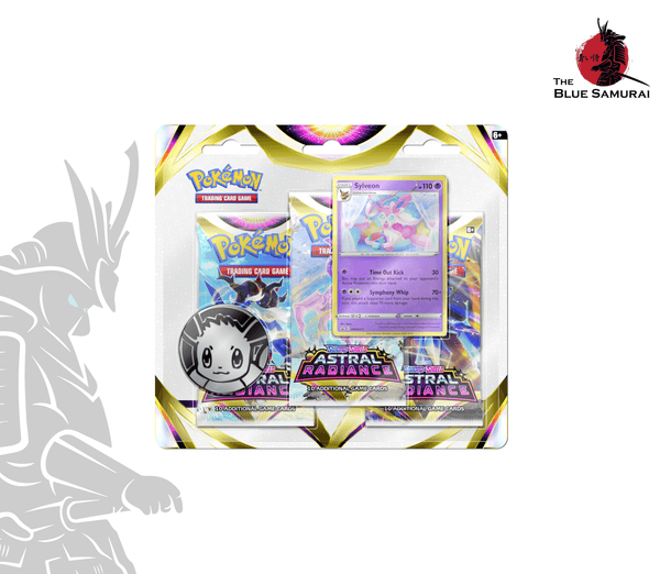 Pokémon Sword & Shield Astral Radiance 3-Pack Blister - Sylveon EN