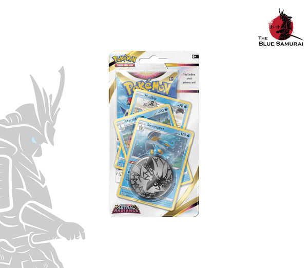 Pokémon Sword & Shield Astral Radiance Premium Checklane Blister Swampert EN
