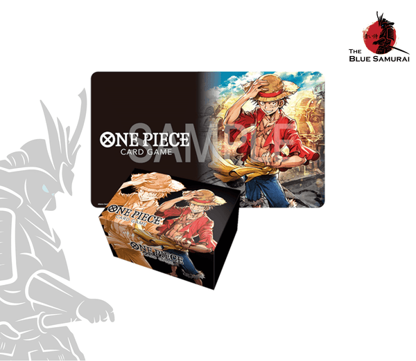 One Piece Card Game: Monkey.D.Luffy Playmat und Storage Box Set