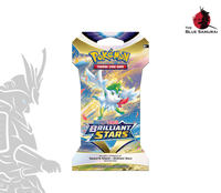 Pokémon Sword & Shield Brilliant Stars Sleeved Booster EN (zufälliges Motiv)