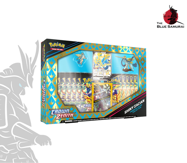 Pokémon TCG Crown Zenith Shiny Zacian Premium Figure Collection EN